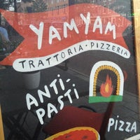 Photo taken at YamYam Trattoria Pizzeria by Willa S. on 6/18/2013