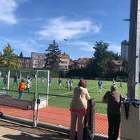 Photo taken at Royal Uccle Sport by Philippe D. on 9/14/2019