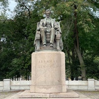 Photo taken at North President&amp;#39;s Court (Abraham Lincoln Statue) by Mike N. on 8/31/2021