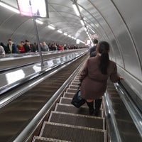 Photo taken at metro Yelizarovskaya by Владимир С. on 4/20/2018