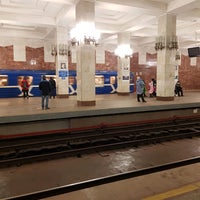 Photo taken at Metro Moskovskaya by Oleg on 1/8/2021