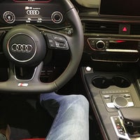 Photo taken at Audi Center Drogenbos by Gauthier on 12/9/2017