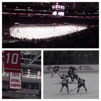 Photo taken at PNC Arena Press Box by Brian M. on 9/21/2014
