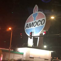 Photo taken at World&amp;#39;s Largest Amoco Sign by Pat T. on 7/24/2019