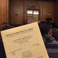 Photo taken at Curtis Institute Of Music by Chris C. on 3/30/2015