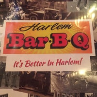 Photo taken at Harlem Bar-B-Q by Bennie F. on 2/14/2016