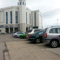 Photo taken at Baitul Futuh Mosque by Kanwal on 9/15/2013