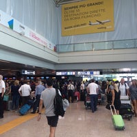 Photo taken at Rome-Fiumicino Airport (FCO) by Anastasia B. on 7/24/2015