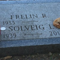 Photo taken at Oceanview Cemetary by Maggi on 11/6/2012
