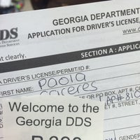 Photo taken at Georgia Department of Driver Services by Cataleya C. on 1/26/2016