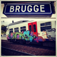 Photo taken at Trein Leuven &amp;gt; Brugge by tamar m. on 9/26/2013