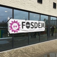 Photo taken at FOSDEM 2017 by Der Brüsseler 🇪🇺 on 2/5/2017