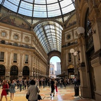 Photo taken at Galleria Vittorio Emanuele II by Emel G. on 4/30/2018