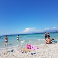 Photo taken at Ilıca Plajı by Glcn Ö. on 7/28/2018