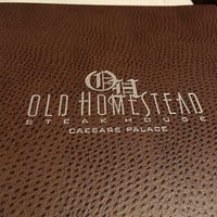 Photo taken at Old Homestead Steakhouse by Tom O. on 10/7/2022