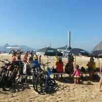 Photo taken at rede de voley praia do flamengo by Daniel G. on 8/4/2013