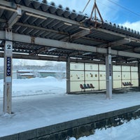 Photo taken at Kuromatsunai Station by Yoshiaki H. on 3/2/2024