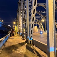 Photo taken at Krung Thep Bridge by Yok C. on 8/19/2023