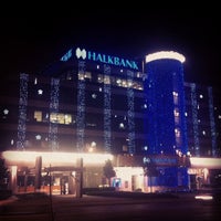 Photo taken at Halkbank by Kirilica on 12/24/2012