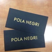 Photo taken at Мюзикл Pola Negri by IGOR F. on 2/20/2014