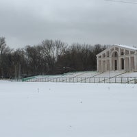 Photo taken at Стадион «Крылья Советов» by Roman S. on 11/13/2016