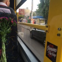 Photo taken at Тролейбус №18 by Ulya M. on 6/6/2015