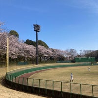 Photo taken at 一本杉公園野球場 by fk_fk_7 on 4/2/2022
