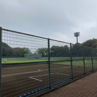 Photo taken at 一本杉公園野球場 by fk_fk_7 on 10/9/2021