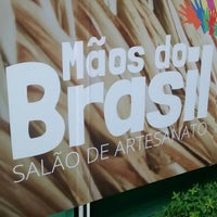 Photo taken at Mãos do Brasil - Salão do Artesanato by Janaina G. on 12/14/2014