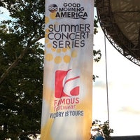 Photo taken at Summerstage VIP Tent by Laura S. on 8/16/2013