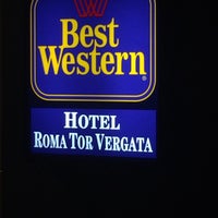 Photo taken at Best Western Hotel Roma Tor Vergata by Fatih O. on 1/10/2015