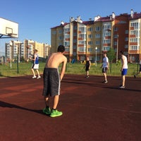 Photo taken at Баскетбольная площадка для горячих парней by Александр Ф. on 7/13/2017