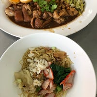 Photo taken at Noodle+Khamoo Restaurant by Simon L. on 5/28/2022