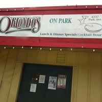 Photo taken at Orlondo&amp;#39;s Bar and Grill on Park by Your Downtown Gal on 10/19/2012