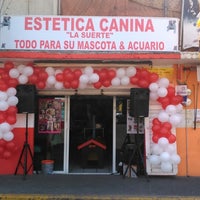 Photo taken at Estética Canina La Suerte by Adriana F. on 5/17/2014