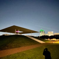 Photo taken at James Turrell Skyspace at Rice University by Shaw A. on 2/11/2023