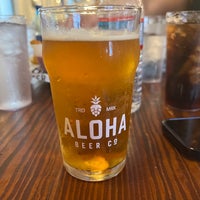 Photo taken at Aloha Beer Company by Lulu P. on 10/16/2023