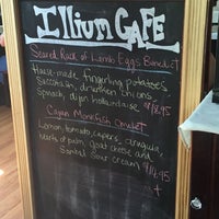 Photo taken at the illium Cafe &amp;amp; bistro by Jim Q. on 7/25/2015