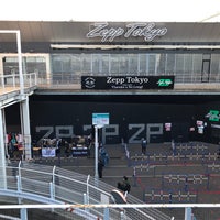 Photo taken at Zepp Tokyo by テクノタ on 12/28/2021