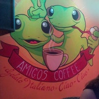 4/18/2013 tarihinde Pablo K.ziyaretçi tarafından Amigos Coffee'de çekilen fotoğraf