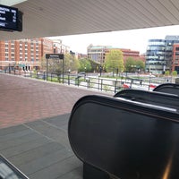 Photo taken at King Street - Old Town Metro Station by Rowan S. on 4/18/2022
