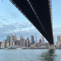 Photo taken at Under the Brooklyn Bridge by Mieke S. on 8/1/2023
