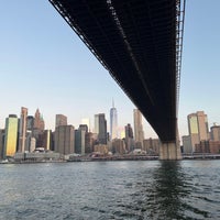 Photo taken at Under the Brooklyn Bridge by Mieke S. on 8/9/2023