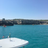 Photo taken at Spiaggia di Torre dell&amp;#39;Orso by Captain D on 7/16/2018