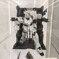 Photo taken at Gundam Front Tokyo Official Shop by Peggie A. on 10/20/2016