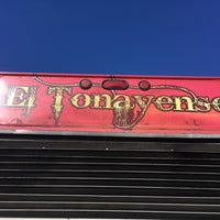 Photo taken at El Tonayense Taco Truck by Christopher S. on 11/5/2017
