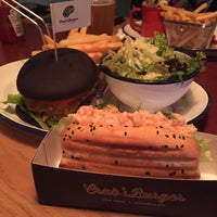 Photo taken at Crab&amp;#39;s Burger by Katherina B. on 1/31/2015