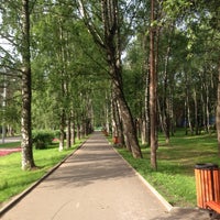 Photo taken at Парк «Сосенки» by Anastasia on 6/18/2016