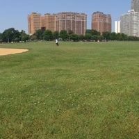 Photo taken at Waveland Athletic Fields by Natalie H. on 8/2/2014