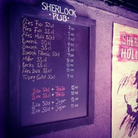 Foto tirada no(a) Sherlock Pub por İslam Y. em 6/10/2014